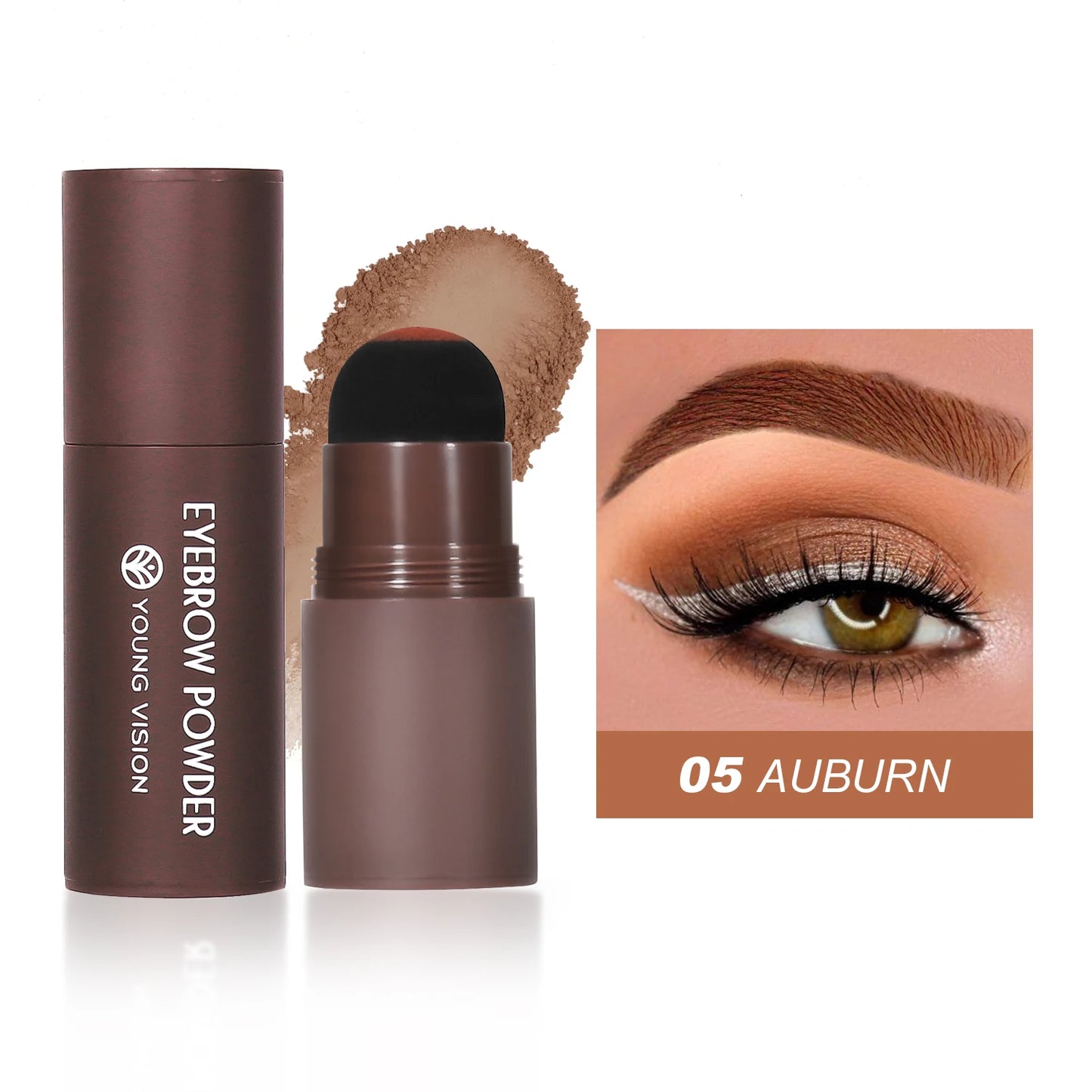 Eyebrow Stamp Waterproof Long Lasting Natural Brow Stamp Shaping Kit Shape Brow Stamp Contouring Stick Hairline